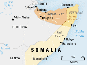 Somalia Map 2