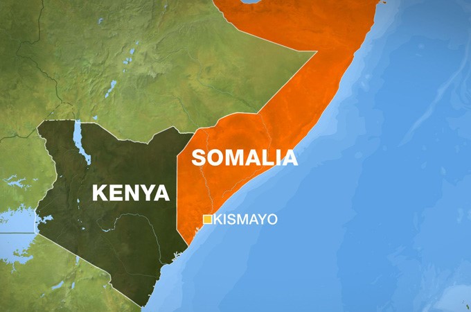 Kismayo Map