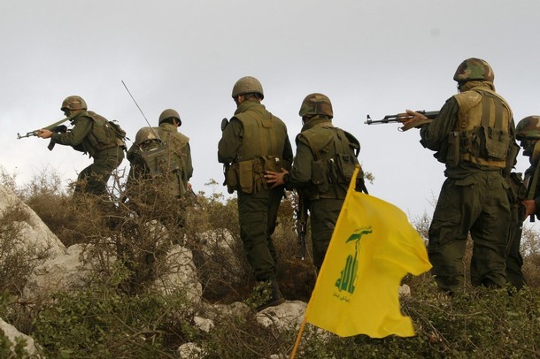 Hezbollah Patrol in Syria