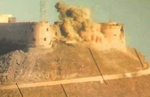 Castle - Sabhan under fire