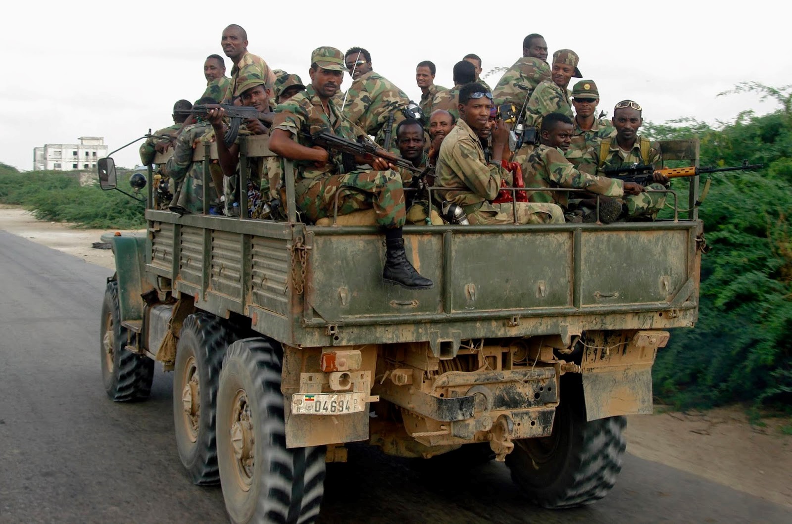 Ethiopian Troops Somalia