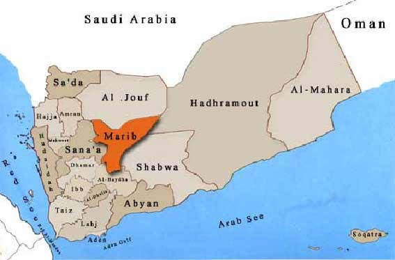 Marib Map