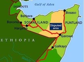 Puntland Map