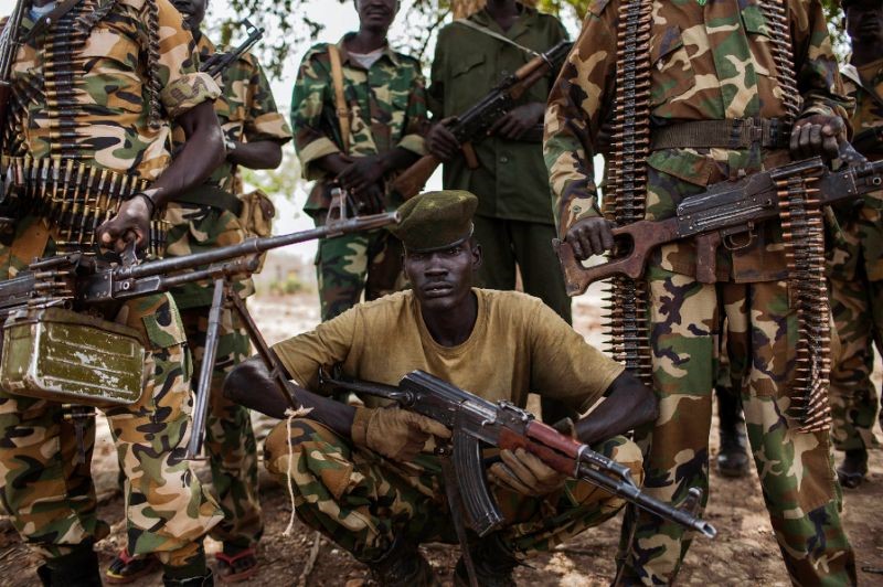 SPLA Troops