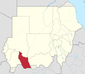 East Darfur Map
